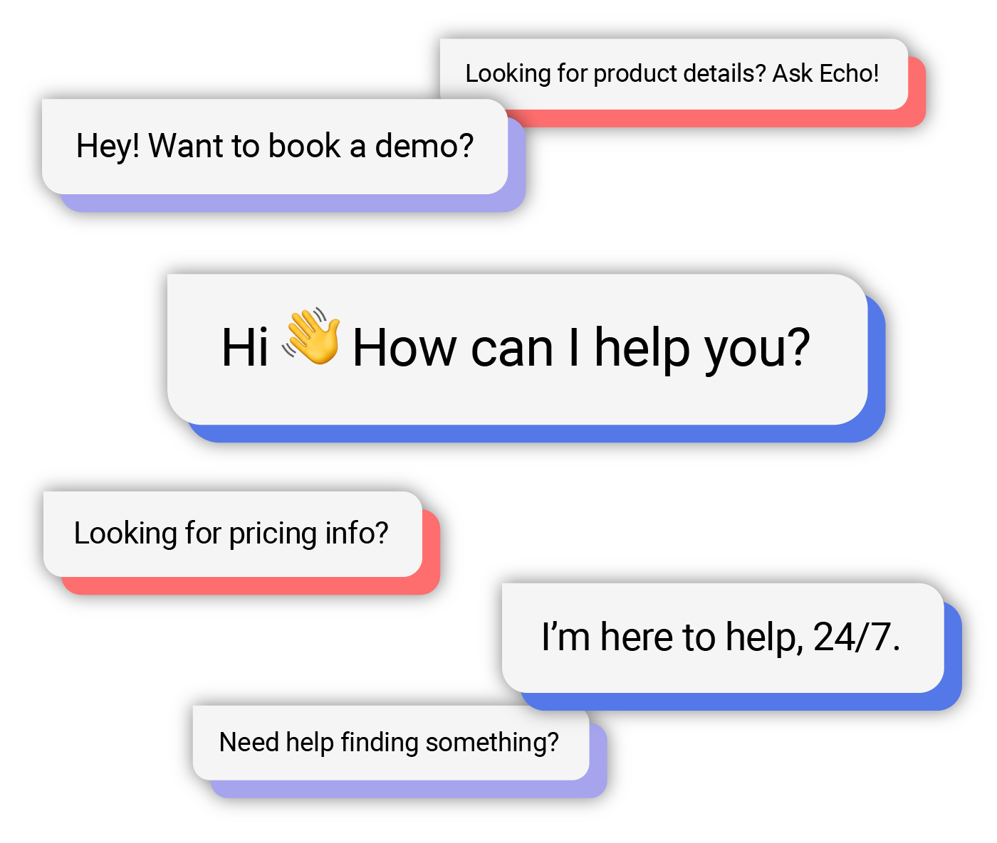 Echo chat interface demonstration